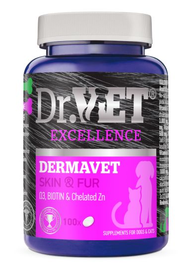 DrVet DERMAVET - Az egszsges s fnyes szrzetrt kutyknak s macskknak